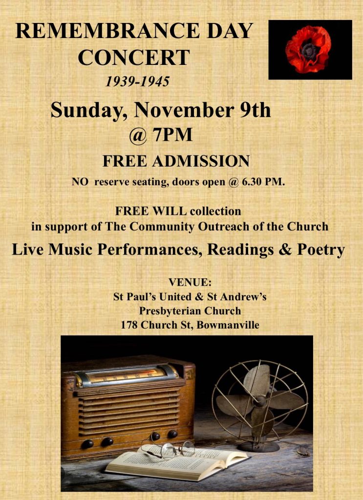 Remembrance Day Concert